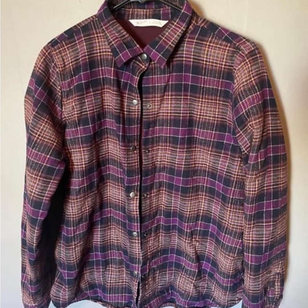 Fleece lined flannel